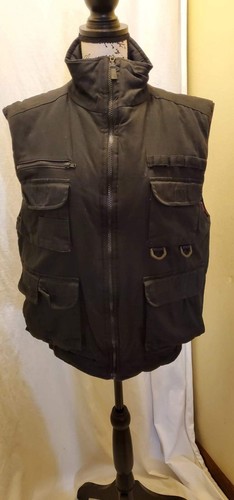 Horizon black vest jacket men's size Medium - Picture 2 of 11
