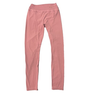 Gymshark Womens Elastic Waist Whitney  Simmons Pink Haze Leggings Small