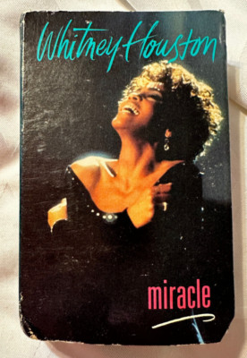 WHITNEY HOUSTON MIRACLE ARISTA VINTAGE CASSETTE VTG