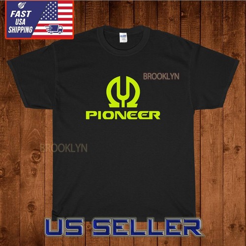NUOVA CAMICIA PIONEER AUDIO SOUND LOGO T-SHIRT UNISEX DIVERTENTE AMERICANA USA TAGLIA S-5XL - Foto 3 di 6