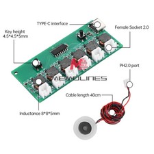 Type-C DC5V Ultrasonic Mist Maker 6 Channel Atomizing Module Humidifier DIY Kits