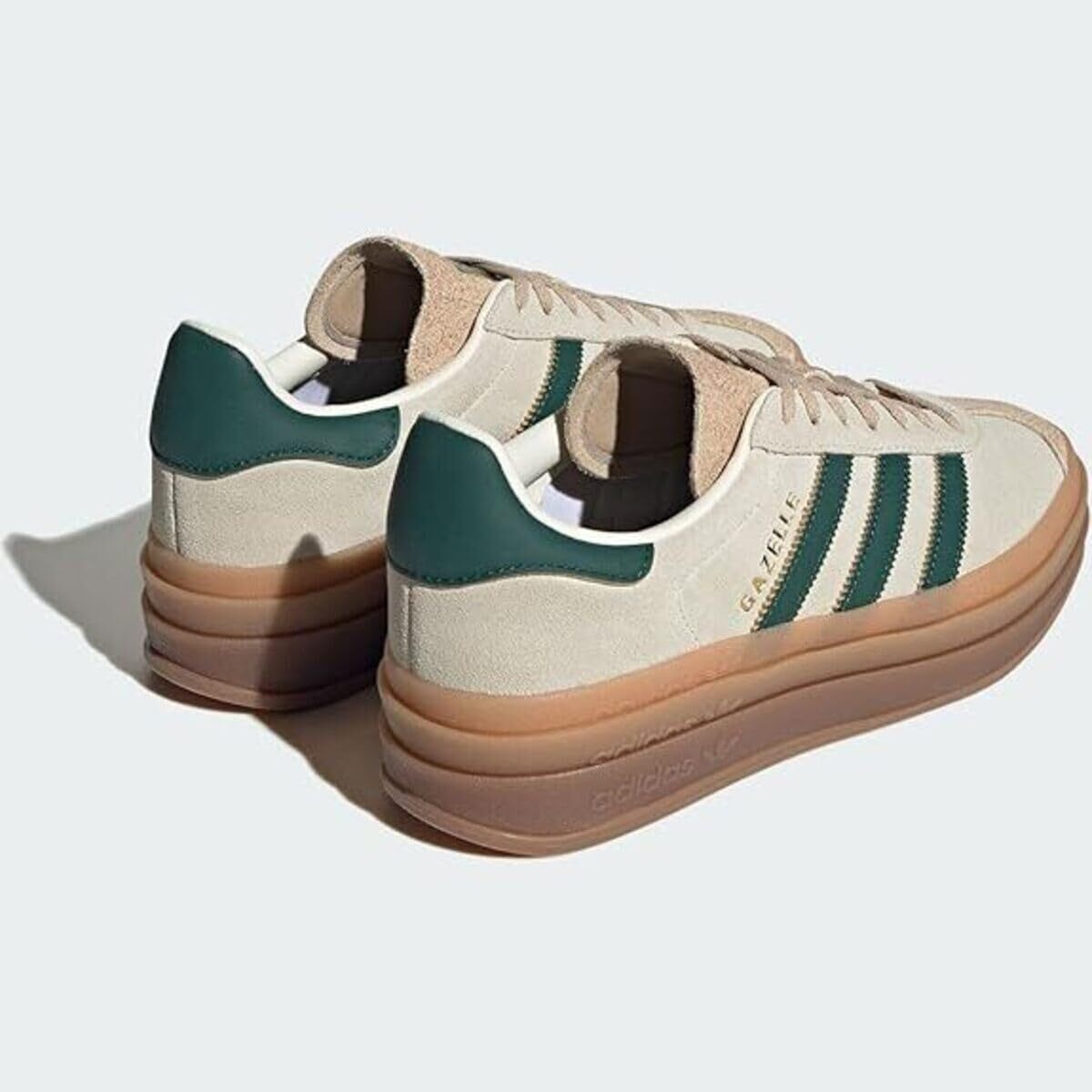 スニーカー adidas Gazelle Bold Beige Green ID7056 Adidas Gazelle Bold W - Beige Green / ID7056 / Womens