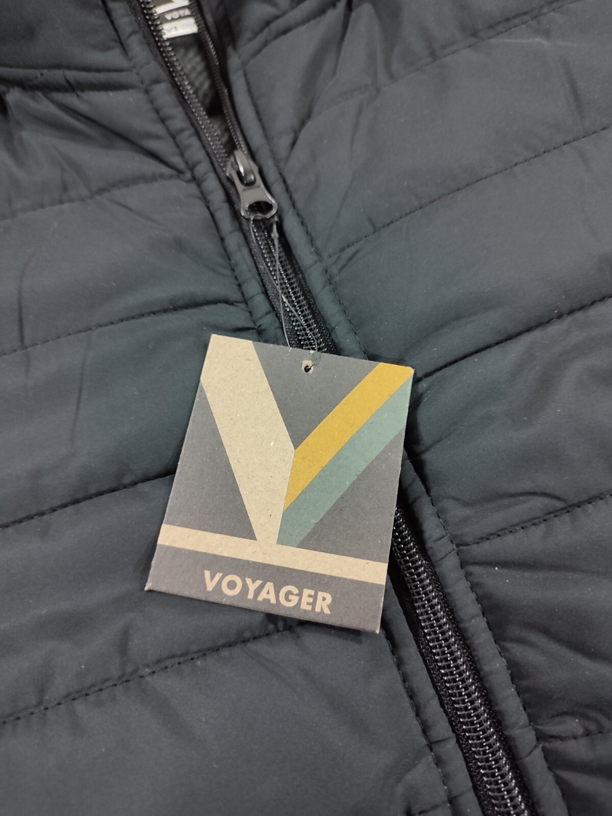 Men's Voyager Full Zip Water Resistant Fleece Lined Puffer Jacket