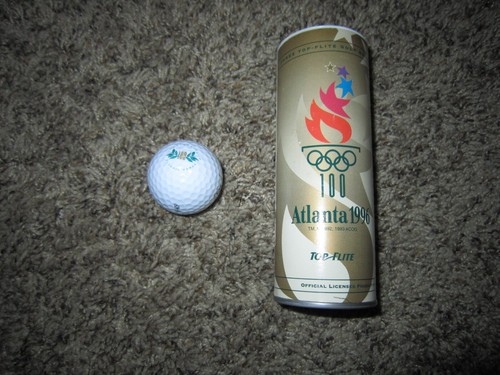 NEW Vintage TOP FLITE Golf Balls Commemorative 1996 Atlanta Olympic Games LOT - Picture 2 of 3