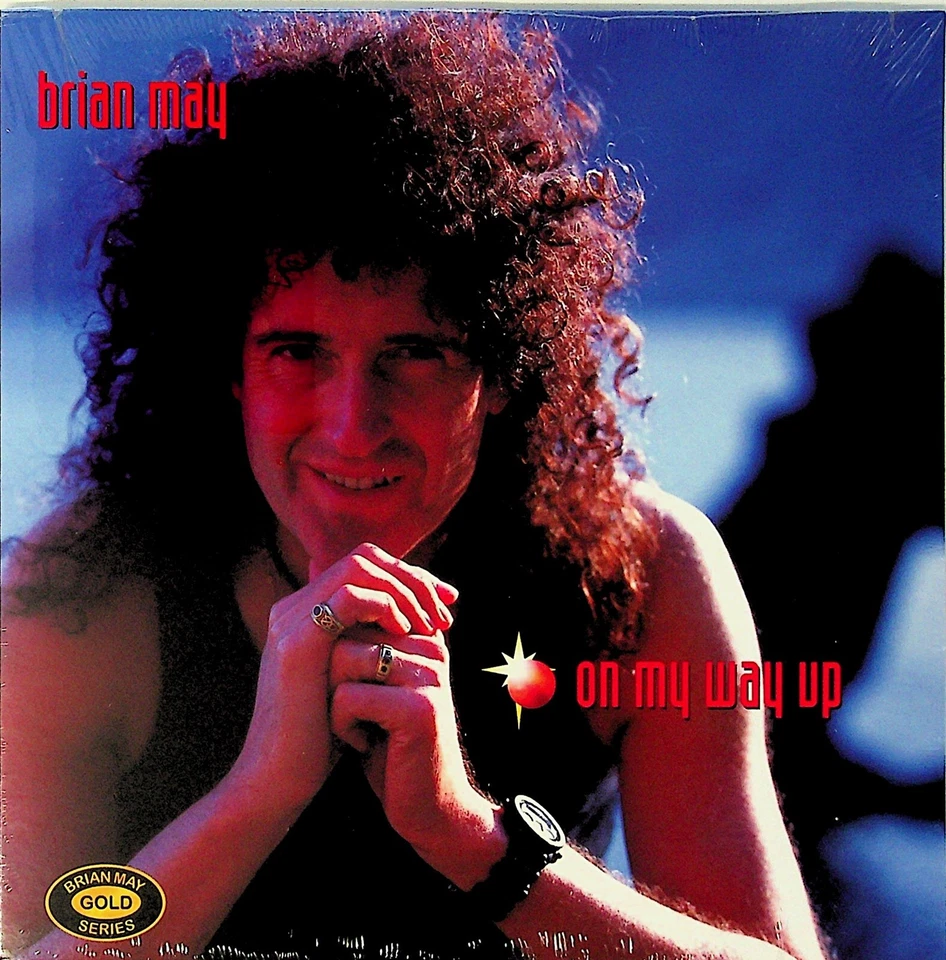 BRIAN MAY- On My Way Up, 3 track 7" Single (NEW 2022 BLUE Coloured Vinyl) QUEEN - Image 2 of 4