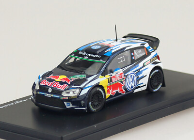 VW Polo R WRC Rally 2016 #1 1:43 Salvat IXO Modellauto