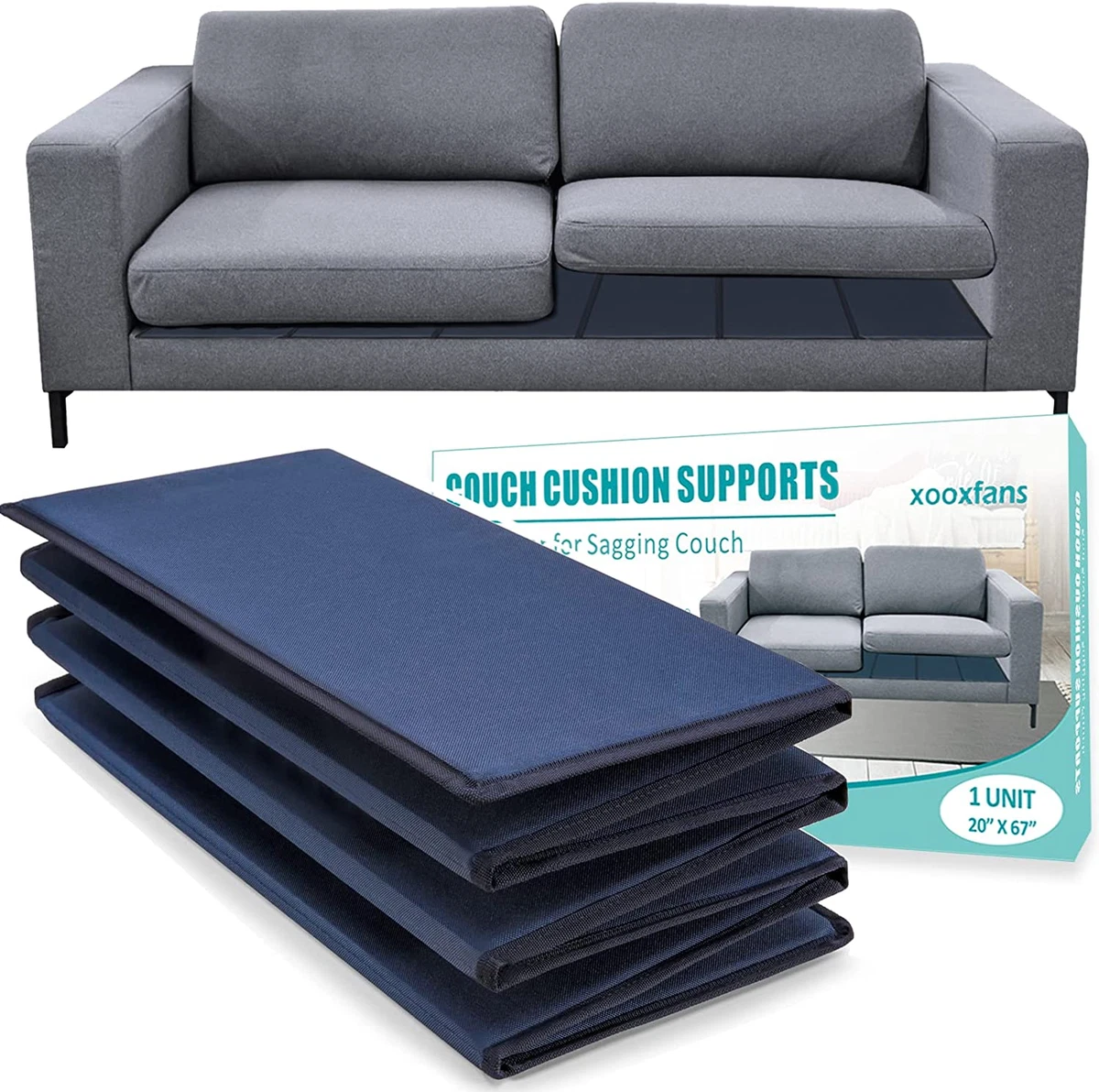 Couch Supports for Sagging Cushions 20X 67 Sofa Support Board Couch  Cushion Su