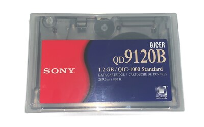 Sony Data Cartridge QIC 1.2GB ( 1200MB ) QD9120B SLR3 - NEU und versiegelt!