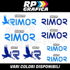 KIT 8 adesivi loghi RIMOR stickers camper caravan roulotte decal