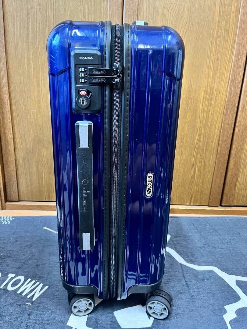 Rimowa Lufthansa 32L Blue 4-wheels Carry Case Suitcase Rimowa Lufthansa 32L Blue 4-wheels Carry Case Suitcase