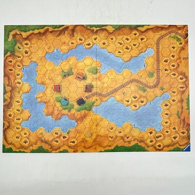 Ravensburger Eureka Game Board Only 1988 Replacement Piece Parts