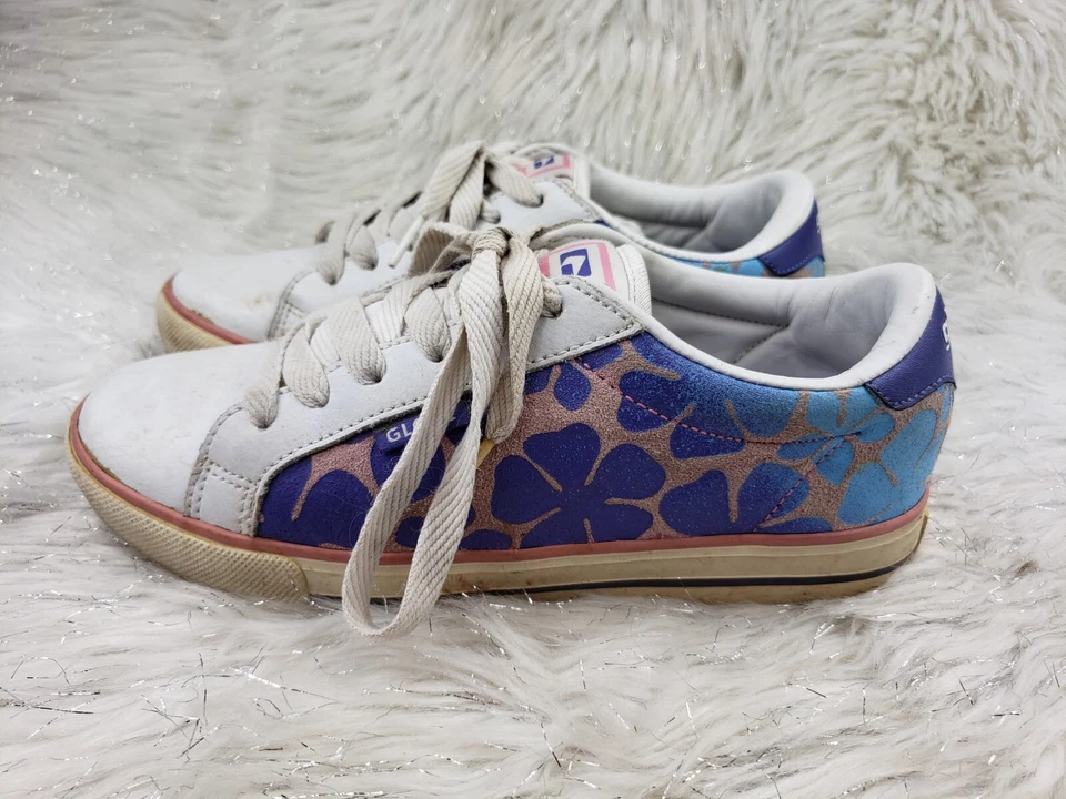 GLOBE Cáliz Púrpura Flores Gamuza Zapatos de Skate para Mujer Talla US 7.5 EUR 38.5 Foto 3 de 4