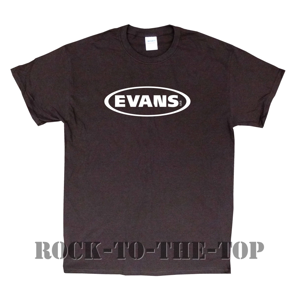 EVANS drumheads NEW TSHIRT sizes S M L XL XXL black white grey brown