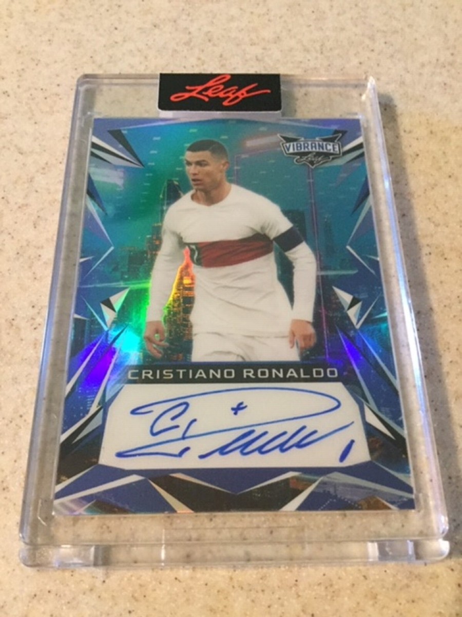 CR7（カード状態厳しく評価します）専用 2023 Leaf Vibrance Cristiano Ronaldo autograph card BA-CR1