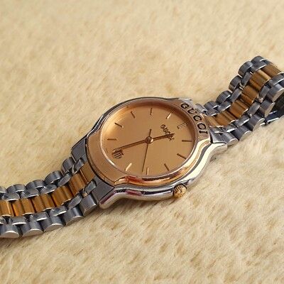 Gucci 8000M 18K Gold Plated Men's/Women's Watch (a217) | eBay