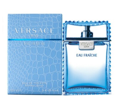 Versace Eau Fraiche 3.4 oz /100 mL EDT Spray For Men New In Box By Versace