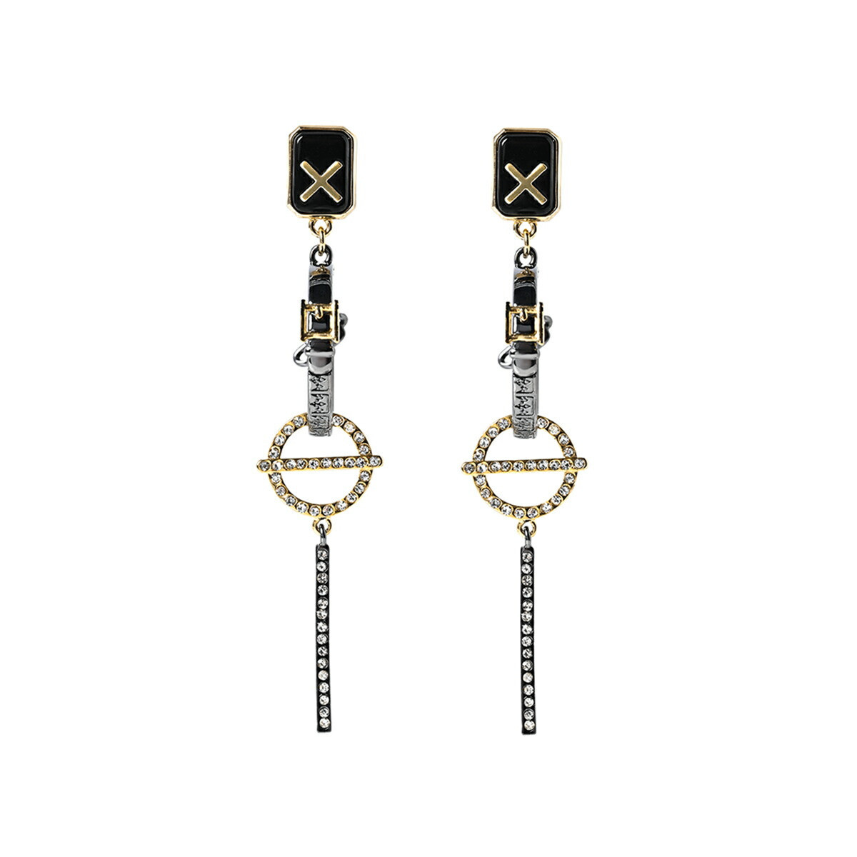 NieR:Automata Ver1.1a 9S Ear Objet Stud Earrings Display Box Mayla