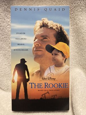 The Rookie (VHS, 2002) Walt Disney Pictures Fast Free Shipping  786936193633|