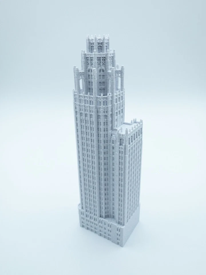 Modelo Tribune Tower Chicago - Impreso en 3D Foto 4 de 4