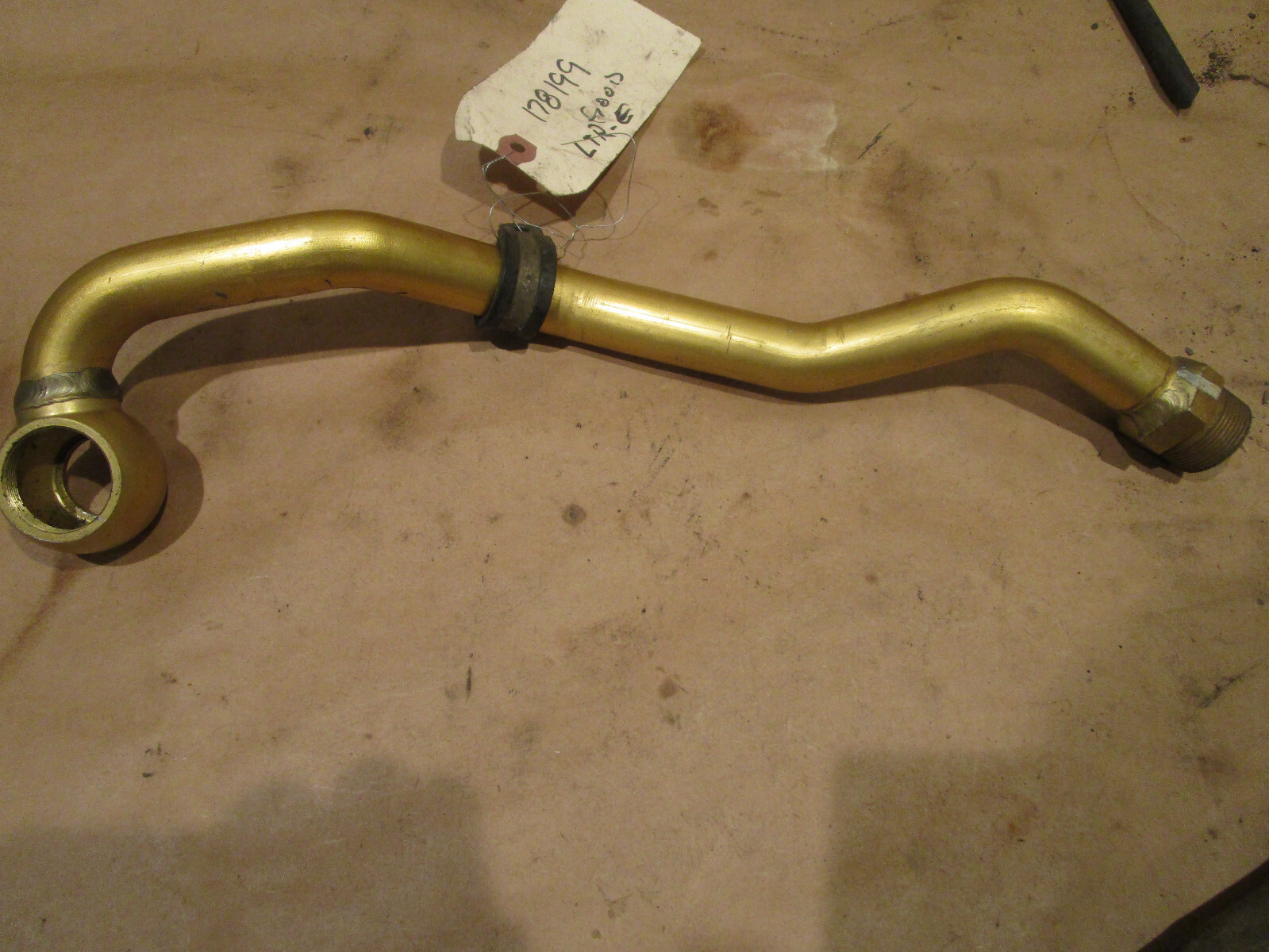 Ferrari 360 Oil Radiator Hose / Pipe / Line  USED # 178199