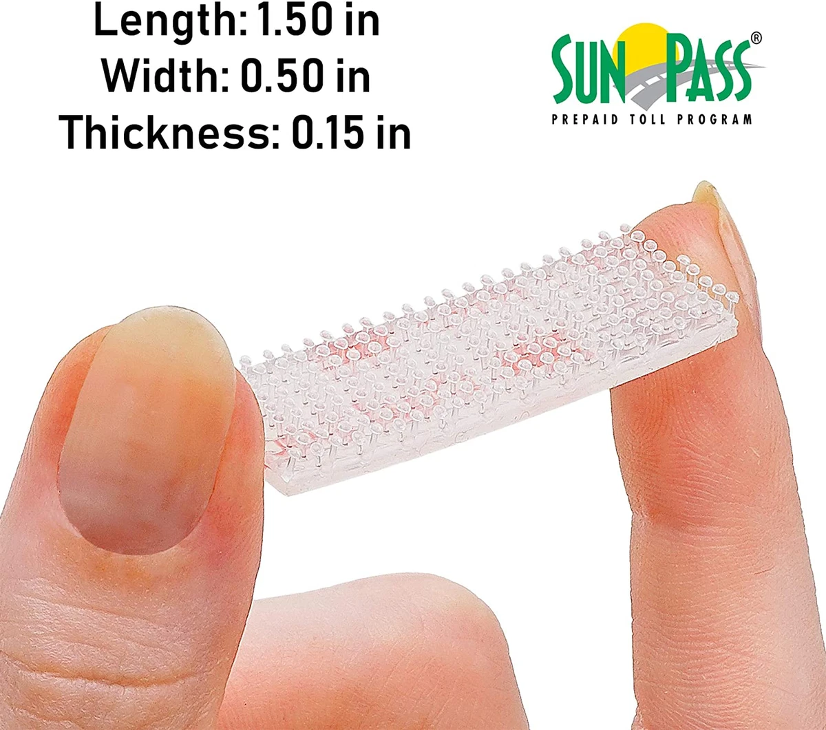 EZ Pass Mounting Strips Adhesive Strips Dual Lock Tape Ezpass