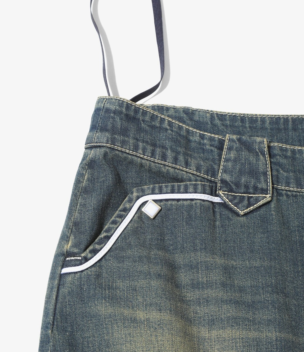 ASK availability First) RHODOLIRION Cowboy Skirt - Denim new