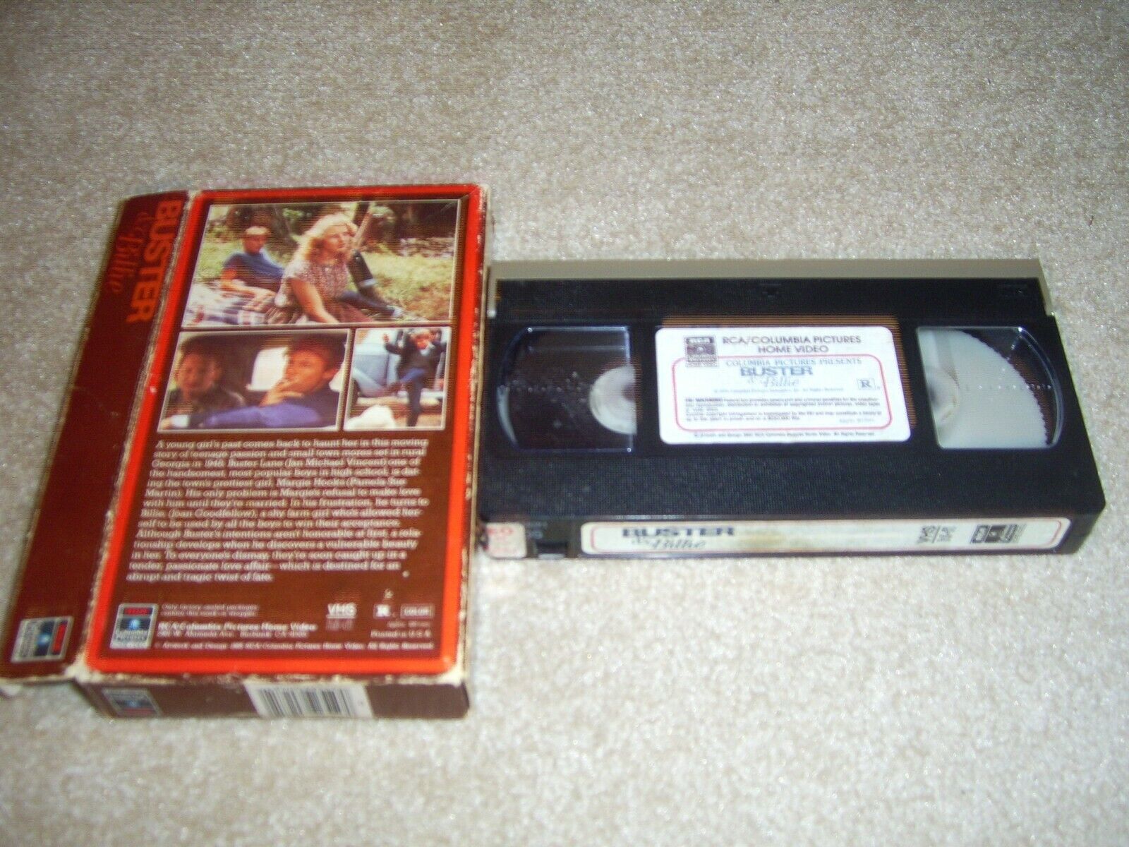 BUSTER AND BILLIE 1974 RCA/Columbia BETAMAX (NOT VHS) Jan-Michael Vincent