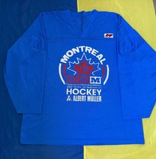 MONTREAL CANADIENS RARE VINTAGE 1983 ICE HOCKEY JERSEY  SHIRT YVETTE Sz. XL