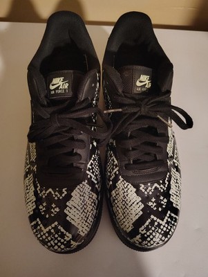 Nike Air Force 1 Foamposite Pro Cup Snakeskin Pattern Men Size 13