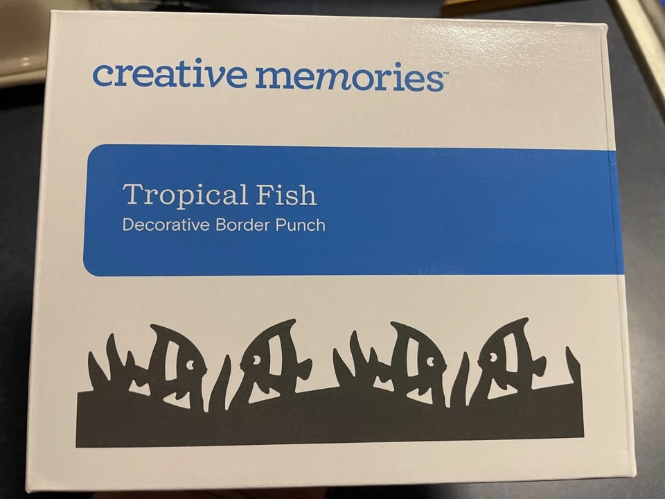 Creative Memories Tropical Fish Decorative Border Punch - New - NIB - Rare - Image 2 of 2