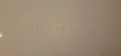 Beatles White Album From Beatles In mono Vinyl Box Set 2025 Unnumbered No Extras