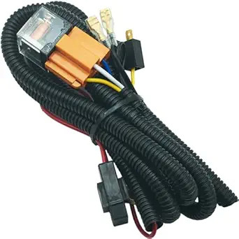 Horn Relay Wiring Harness Kit, 1 to 2 Universal Horn Spli Model: Relay Harness