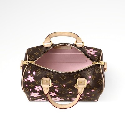 LOUIS VUITTON TM Speedy 25 Bag M14174 Cherry Blossom Crossbody