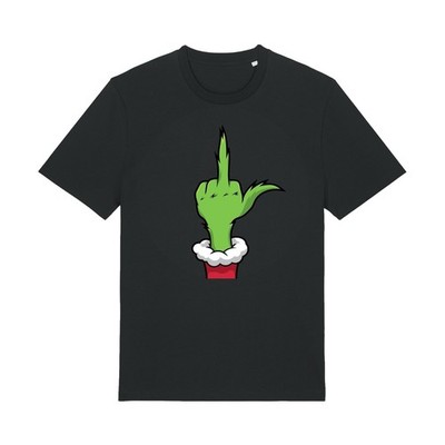 Grinch Rude V1 - Unisex T-Shirt Secret Santa Present Tiktok IG Hilarious Mean