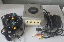 Nintendo GameCube Platinum Console - Complete System OEM - 2 Controllers