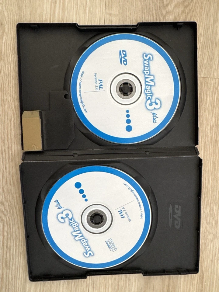 Swap Magic 3 Plus v3.6 für PS2 | Original | CD + DVD Set Tested & Funktionsfähig - Bild 3 von 3