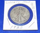 1935-P Walking Liberty 90% Silver Half Dollar