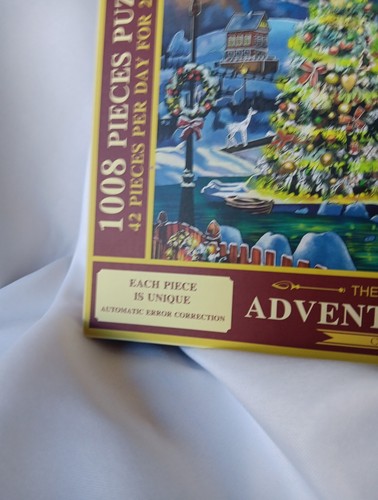 Adventskalender 2025 Puzzle 1008 Teile 24 Tage Weihnachten blau - Bild 3 von 7