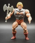 Vintage Mattel MOTU Battle Damage He-Man Action Figure, Working
