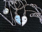 Beautiful Silvertone Chain Necklaces (5), and Bangles (3) — photo 2