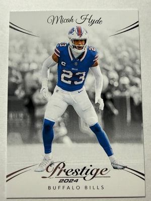 #ad 2024 Panini Prestige Micah Hyde #34 $2.00