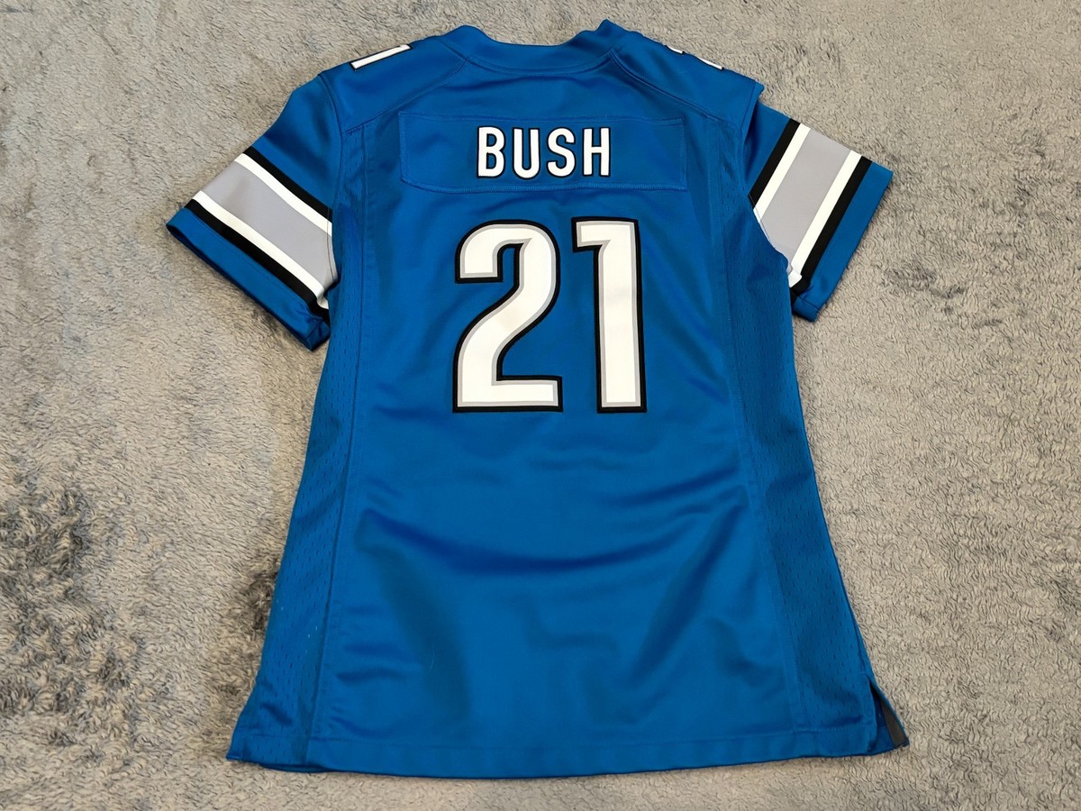 Nike Detroit Lions NFL Retro Football Jersey #21 Reggie Bush Size