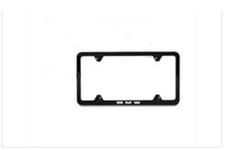 Genuine License Plate Frame Laser Slimline Black 82120042710