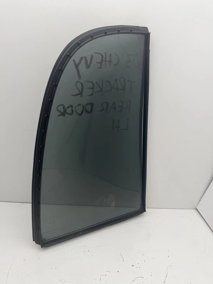 1999-2004 Chevrolet Chevy Tracker Right Rear Vent Window Glass OEM Foto 2 de 4