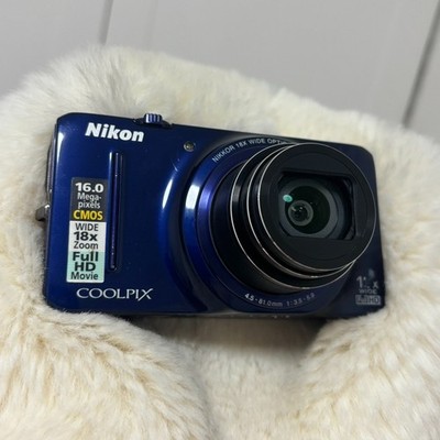 Nikon COOLPIX S9200 Digital Camera 16MP 18x Optical Zoom Built-in