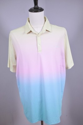 Sunday Swagger Ombre Golf Performance Polo Shirt Men's XL