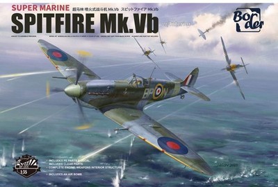 Border Model BF004 - 1:35 Super Marine Spitfire Mk.Vb w/ Interior - Neu