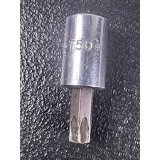 MAC T50 Torx Bit Socket Made In USA Steel Silver Wrench Hand Tool Driver