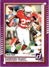2025 Donruss #66 Garrison Hearst Press Proofs Purple Cardinals
