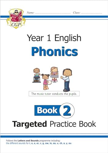 KS1 English Targeted Practice Book: Phonics - Year 1 Book 2 by CGP Books NEW - Image 5